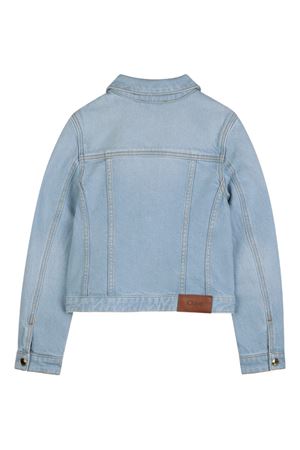 buttoned cotton jacket CHLOÉ KIDS | C20835Z04